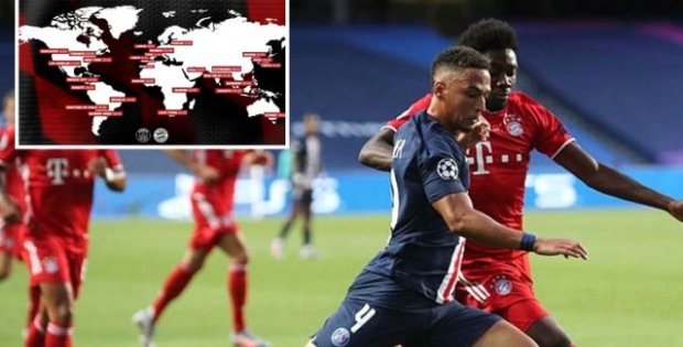 Bayern Münih'ten tepki çeken hata! Türkiye'yi haritadan sildiler
