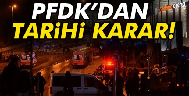 Beşiktaş-Bursa maçıyla ilgili tarihi karar