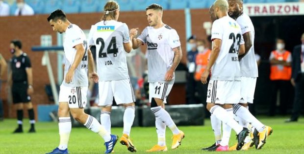 Beşiktaş, deplasmanda Trabzonspor'u 3-1 mağlup etti