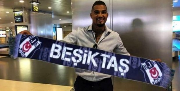 Beşiktaş, Kevın-Prınce Boateng'i kiralık olarak kadrosuna kattı