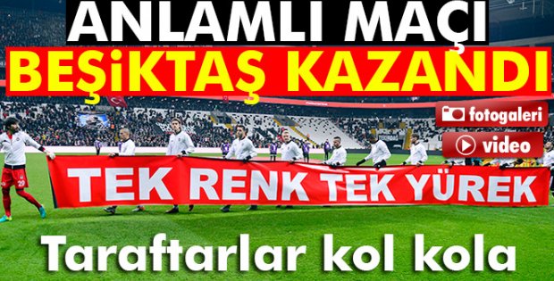 Beşiktaş ta buruk Galibiyet 2-1