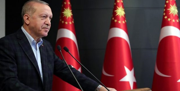 Cumhurbaşkanı Erdoğan: Maskesiz olarak evin dışına adım atmayacağız