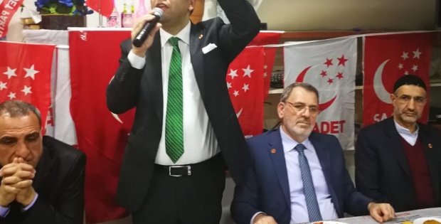 Drejanlılar SP Belediye Başkan Adaylarını Ağırladı