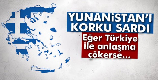 Eğer Türkiye ile anlaşma çökerse Yunanistan'a günde en az 4 bin mülteci gelir