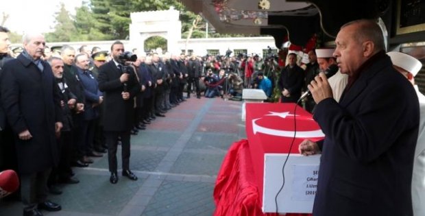 Erdoğan, çığ felaketinde şehit düşen askerin cenaze törenine katıldı: Biz buna sabredeceğiz