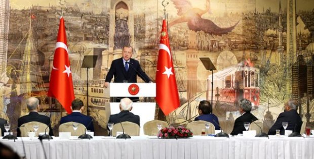 Erdoğan'dan 'Türkiye'nin Suriye'de ne işi var?' diyenlere yanıt: Terör örgütlerine teslim mi olalım?