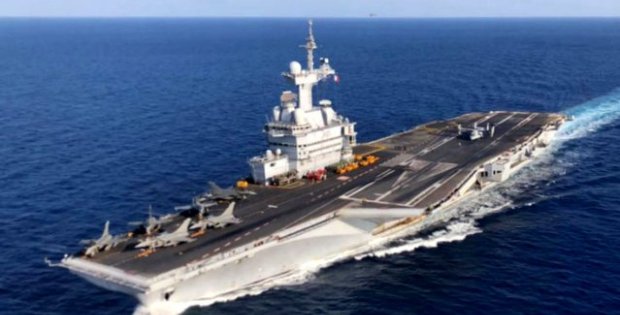 Fransa gerilimi tırmandırıyor! Donanmanın en güçlü silahı Doğu Akdeniz'e doğru yola çıktı