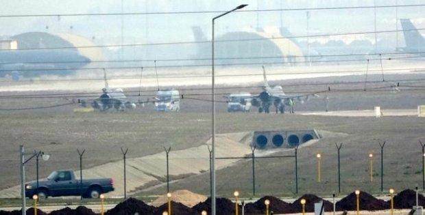 Hain saldırı sonrası İncirlik Üssü'nde hareketlilik yaşanıyor! İHA ve F-16'lar kalkış yaptı