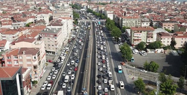 İstanbul'da son 2 ayın en yoğun trafiği…