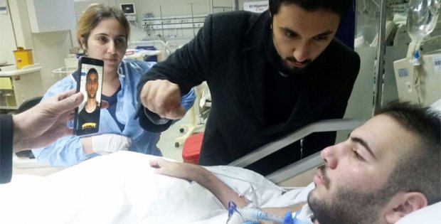 Kendisini vuran şüpheliyi hasta yatağında teşhis eti
