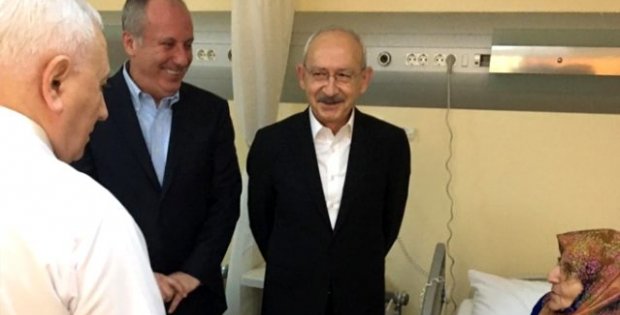 Kılıçdaroğlu ile Muharrem İnce, 'Saray'a giden CHP'li' krizinin ardından ilk kez yan yana geldi