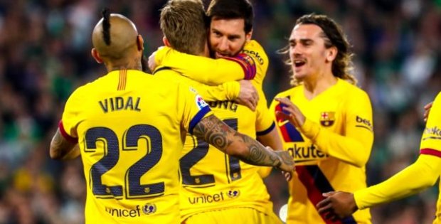 Messi 3 asist yaptı, Barcelona Betis'i 3-2 yendi