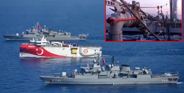 MSB, Oruç Reis'ten yeni görüntü paylaştı: Doğu Akdeniz'de hiçbir kabadayılığa izin verilmeyecek