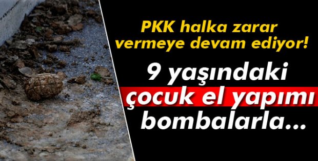 PKK halka zarar vermeye devam ediyor! 9 yaşındaki çocuk hayatını kaybetti