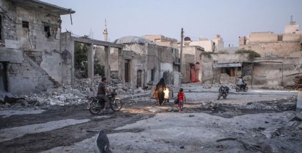 Rusya İdlib'e yeniden saldırdı