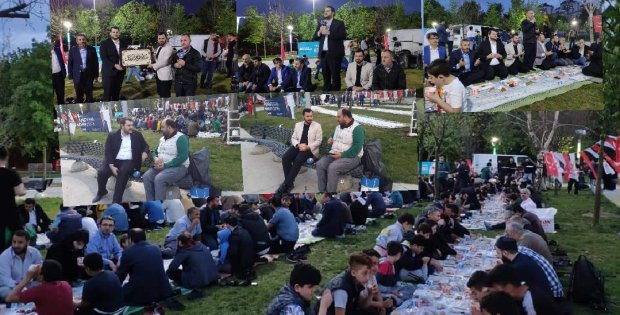 Saadet partisi Gaziosmanpaşa'da 500 kişilik iftar