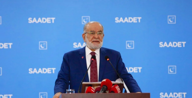 Saadet Partisi Genel Başkanı Karamollaoğlu konuşuyor