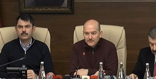 Son dakika: Süleyman Soylu: AFAD yönlendirmeden kimse Malatya ve Elazığ'a bir şey göndermesin