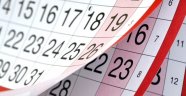 2020 yılının resmi tatil günleri belli oldu