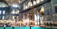 24 Temmuz'da ibadete açılacak Ayasofya Camii'nin içerisinden ilk görüntüler paylaşıldı