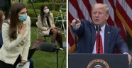 ABD'li gazeteciden Donald Trump'a kürsüyü terk ettiren koronavirüs sorusu