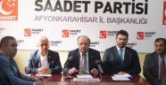 Afyon Saadet İl Başkanı YSK nın İstanbul kararı hukuka aykırı
