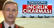 Akar, İncirlik Üssü'nde denetlemelerde bulundu