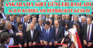 Ankara da Siirt Günleri Startını verdi