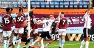 Aston Villa-Sheffield United maçında atılan gol, teknoloji devreye girmeyince fark edilmedi