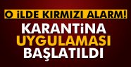 Balıkesir'de kırmızı alarm