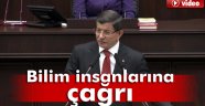 Başbakan Davutoğlu'ndan bilim insanlarına çağrı