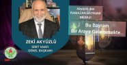 Başkan Akyüzlü den Ramazan Bayramı Mesajı !