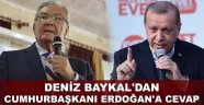 Baykal'dan Cumhurbaşkanı Erdoğan'a cevap