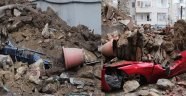 Beşiktaş'ta istinat duvarı çöktü; 2 katlı bina boşaltıldı