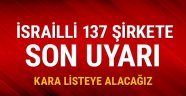 BM'den İsrailli şirketlere 'kara liste' uyarısı