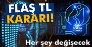Borsa İstanbul'dan TL kararı