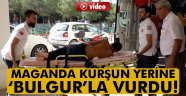 'Bulgur'la vurulan çocuk ağır yaralandı