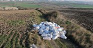 Büyükçekmece ve Arnavutköy'deki tarım alanlarını moloz ve çöple doldurdular