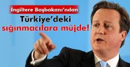 Cameron: 'Türkiye'deki sığınmacılara maddi yardım edeceğiz'