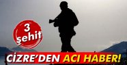 Cizre'de zırhlı araç geçişinde patlama: 3 şehit, 2 yaralı
