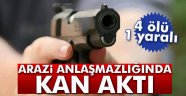 Çorum'da arazi anlaşmazlığı