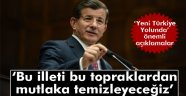 Davutoğlu: 'Terörle mücadelede taviz vermeyeceğiz'