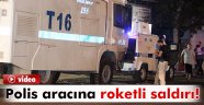 Diyarbakır'da polise roketli saldırı