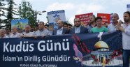 dünya kudüs günü yürüyüşü yapıldı