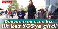 Dünyanın en uzun kızı