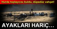 Elazığ'da vahşet! Yakılmış erkek cesedi bulundu