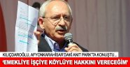 Emekliye işçiye köylüye hakkını vereceğim