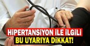 EN ÇOK GÖRÜLEN KRONİK HASTALIK HİPERTANSİYON