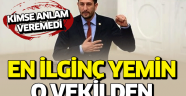 En ilginç yemin