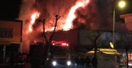 Erbaa da Çıkan Yangın Korkuttu